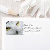 Snowy Uil Foto Mailing Labels (Insitu)