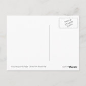 Snowy-Uitzicht vanaf Bow Bridge Briefkaart (Achterkant)