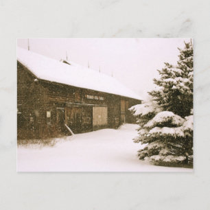 Snowy Vermont Briefkaart
