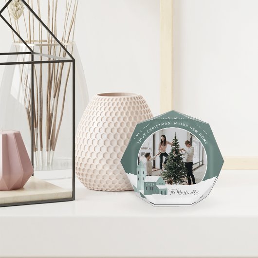 Snowy Village | Eerste Kerstmis in ons nieuwe huis Fotoblokken