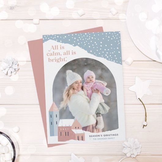 Snowy Village | Foto Holiday Kaart