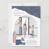 Snowy Village | Fotovakantiebeweging Aankondiging (Voorkant)