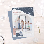 Snowy Village | Fotovakantiebeweging Aankondiging