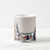 Snowy village, ingericht voor de kerst - Koffie Mo Koffiemok (Center)