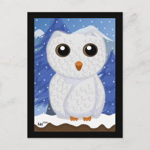 Snowy White Owl Briefkaart
