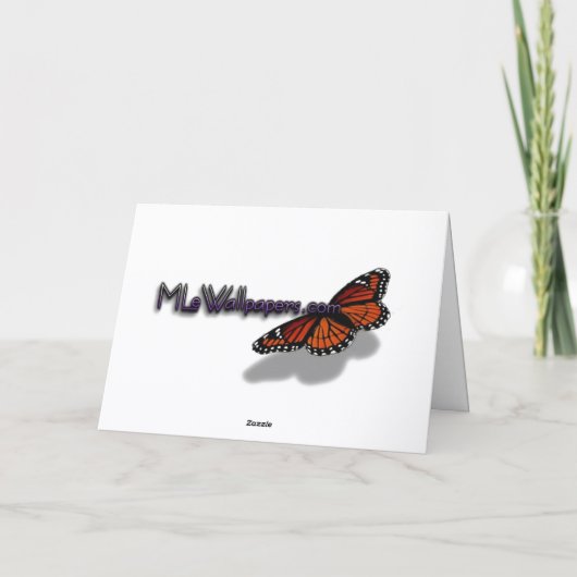 Snowy White Poplar Forest Kaart (Achterkant)