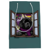 Snowy window puppy medium cadeauzakje (Voorkant)