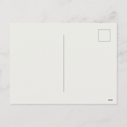 Snowy Winter Botanical & Ornamenten Kerst Feestdagenkaart (Achterkant)