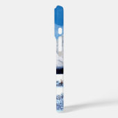 Snowy Winter Bright Apple iPhone Case (Achterkant / Links)