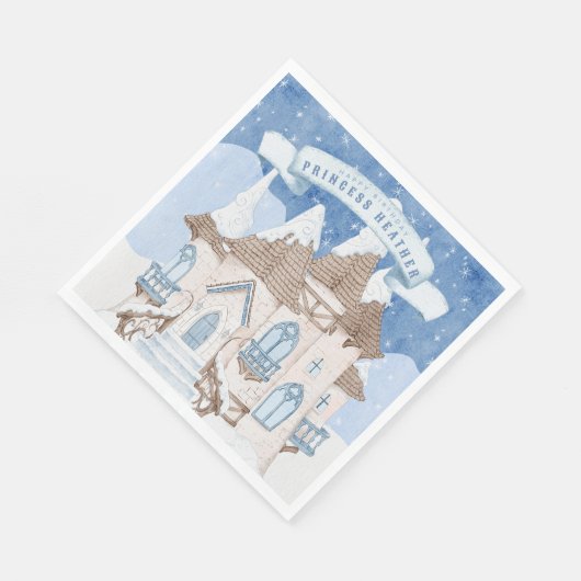 Snowy Winter Castle Servet (Hoek)