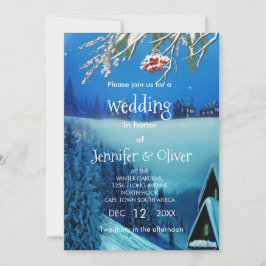 Snowy Winter Fantasy Kaart