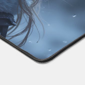 Snowy Winter Girl Bureaumat (Hoek)