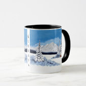 Snowy Winter Heldere Mok (Voorkant rechts)