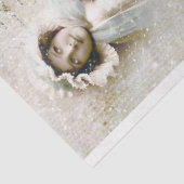  Snowy Winter Kerstmuziek Collage Tissuepapier (Detail)