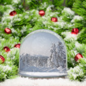 Snowy Winter Landscape  Sneeuwbol (Kerstmis)