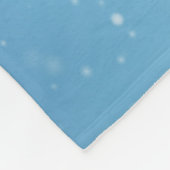 Snowy Winter Landschap Fleece Deken (Hoek)