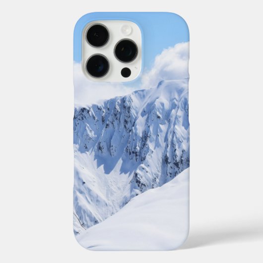 Snowy Winter Mountain Otterbox Case-Mate iPhone Case (Achterkant)