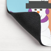 Snowy Winter Muismat (Hoek)