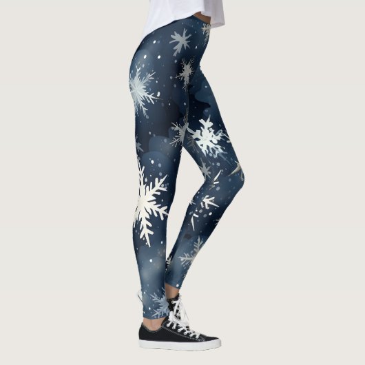 Snowy Winter Night Leggings (Rechts)