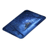 Snowy Winter Night Magneet (Linkerzijde)