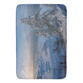 Snowy winter Oostzeekust zee Badmat (Voorkant Verticaal)