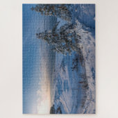Snowy winter Oostzeekust zee Legpuzzel (Verticaal)