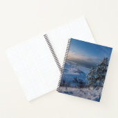 Snowy winter Oostzeekust zee Notitieboek (Binnen)