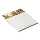 Snowy Winter Pine Trees Natuur Foto Notitieblok (Schuin)