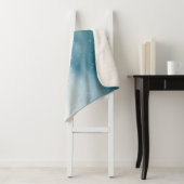 Snowy Winter Scene – Gezellige Scandinavische stij Sherpa Deken (In situ)