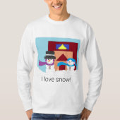 Snowy Winter T-shirt (Voorkant)