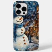 Snowy Winter Town Wonderland Case-Mate iPhone Case (Achterkant)