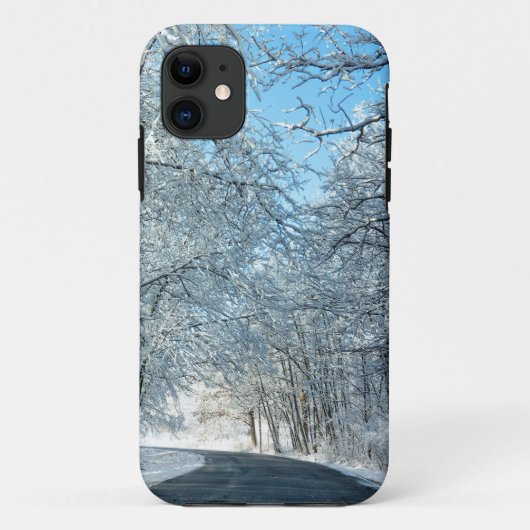 Snowy Winter Trees Case-Mate iPhone Case (Achterkant)