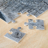 Snowy Winter Trees Legpuzzel (Zijkant)