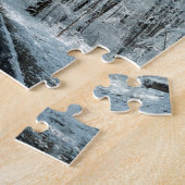 Snowy Winter Wonderland Legpuzzel (Zijkant)