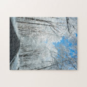 Snowy Winter Wonderland Legpuzzel (Horizontaal)