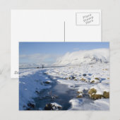 Snowy Winterland Briefkaart (Voorkant / Achterkant)