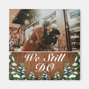 Snowy Wood & Forest We doen nog steeds foto van Ju Magneet