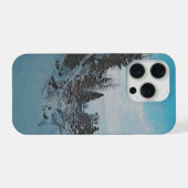 Snowy Woods Iphone 15 Case iPhone Hoesje (Achterkant horizontaal)