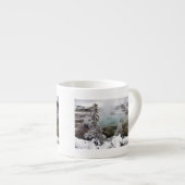 Snowy Yellowstone Espresso Kop (Voorkant rechts)
