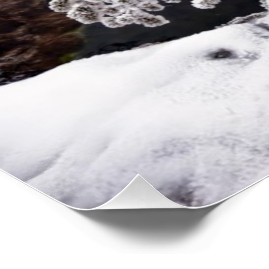 Snowy Yellowstone Perfect Poster (Hoek)