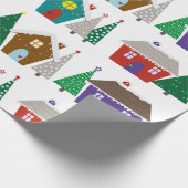 Snowy's voor de kerst - verpakkingspapier voor ker cadeaupapier (Hoek)