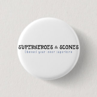 SnS Inner Superhero Ronde Button 3,2 Cm