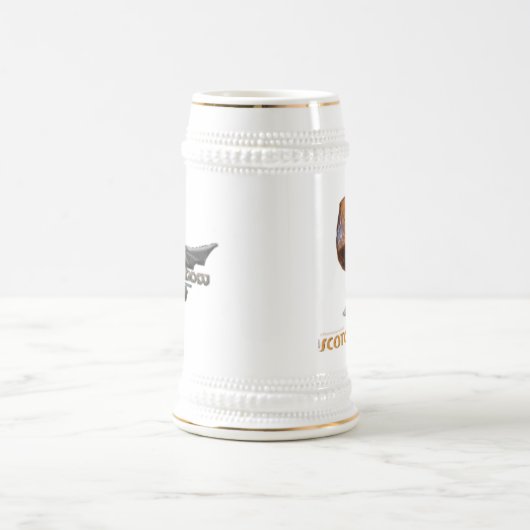 SNS-Logo en gelijkstroom-Logo Stein Bierpul (Center)