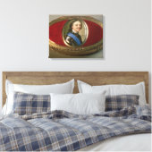 Snuff doos met portret miniatuur van Peter Canvas Afdruk (Insitu (Slaapkamer))