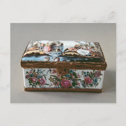 Snuffbox, c.1750 briefkaart (Voorkant)