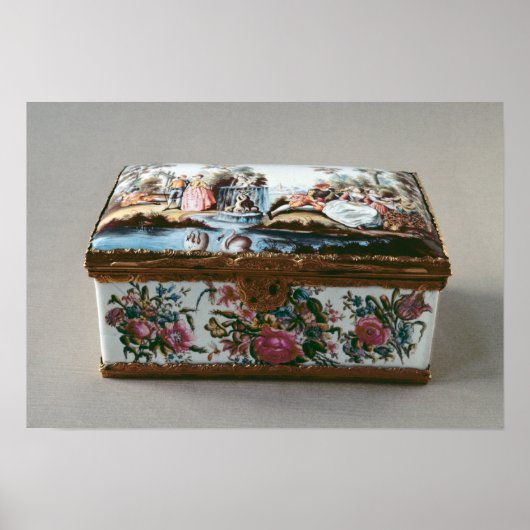 Snuffbox, c.1750 poster (Voorkant)
