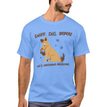 Snuffel. Graaf. Herhaal T-shirt
