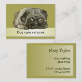 snuffel visitekaartje (Voorkant / Achterkant)