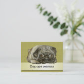 snuffel visitekaartje (Staand voorkant)