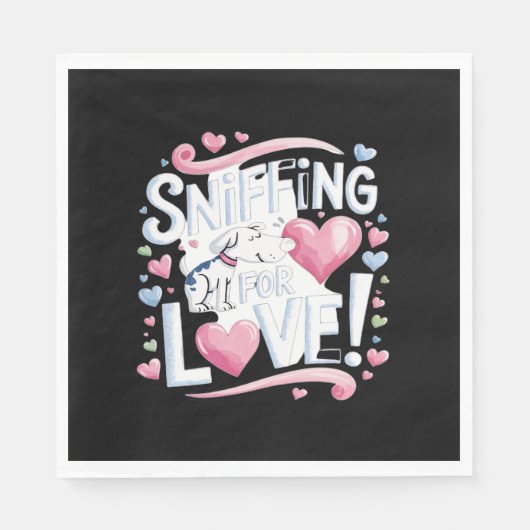 Snuffelen voor de liefde! Hond Servet (Voorkant)